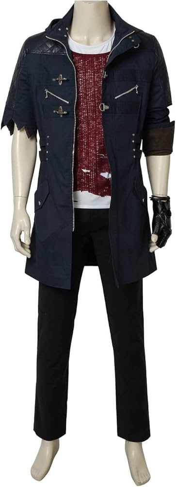 デビルメイクライ5 Devil May Cry5 ワークシャツ 半袖 翼 M 黒 デビルメイクライ5 Devil May Cry5 ワークシャツ 半袖 翼 M 黒